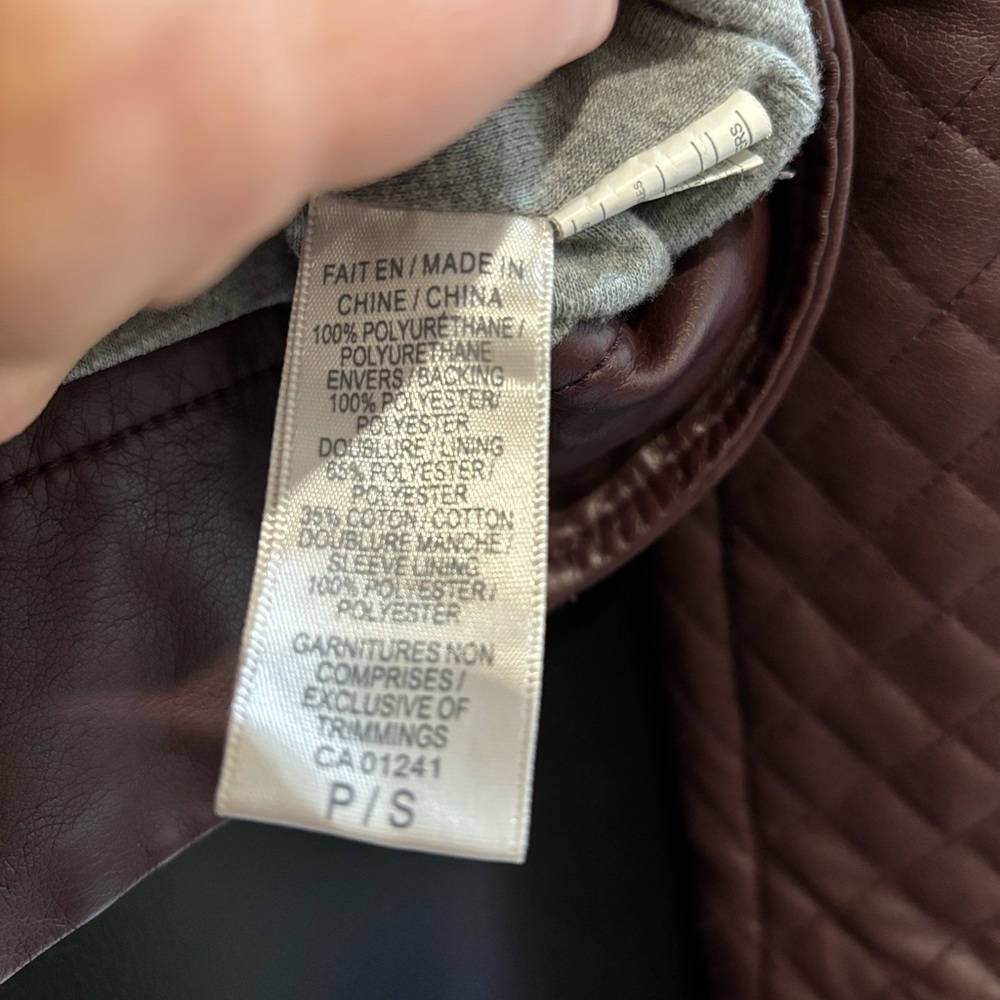Pleather Jacket - Picture 6 of 6